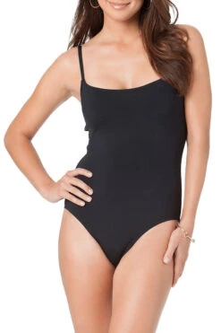 Anne Cole - Classic Moderate Leg Maillot One Piece Swimsuit