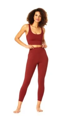 Anne Cole Active - Women's Scoop Bra Top -One-Pieces Store 21MT115 21MB377 RUMDELIGHT 3209