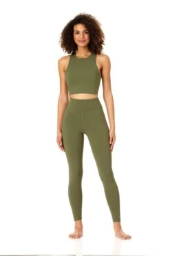 Anne Cole Active - Women's High Waist Classic Full Legging 9 Anne Cole Active - Women's High Waist Classic Full Legging -One-Pieces Store 21MT238 21MB375 GREENGOOSE 1556 d7fed682 f8cd 455e a85d 3e6ec2743a99