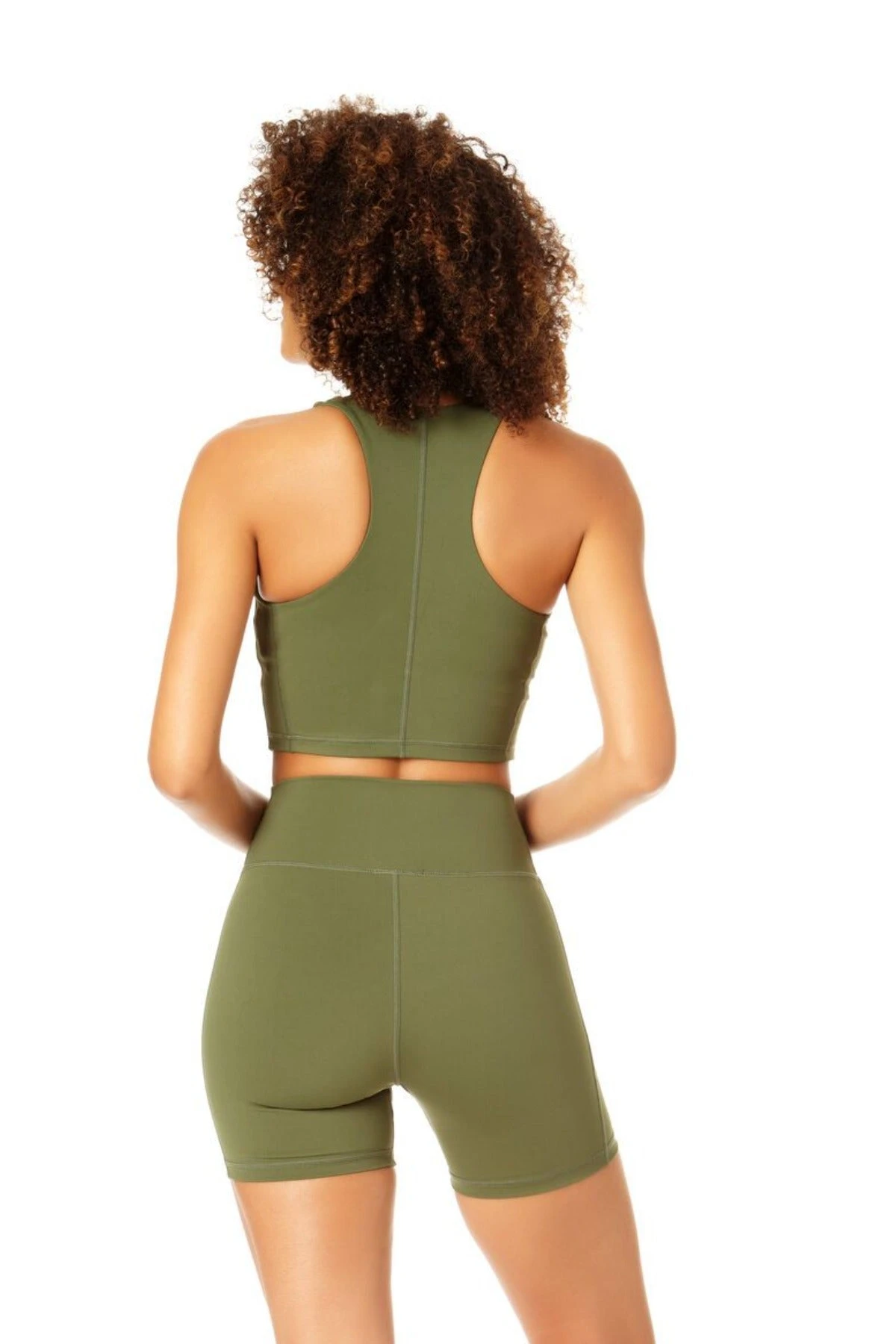 Anne Cole Active - V Neck Crop Top 4 Anne Cole Active - V Neck Crop Top - Image 2