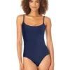 Anne Cole - Long Torso Lingerie Maillot One Piece Swimsuit 1 Anne Cole - Long Torso Lingerie Maillot One Piece Swimsuit -One-Pieces Store 22MO05357 nvy 322 ccexpresscopy