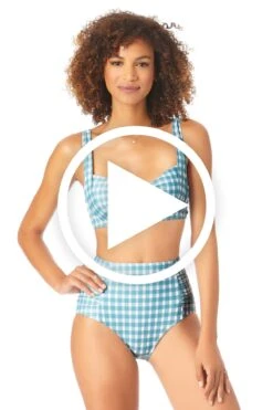 Anne Cole - Shirred High Waist Tummy Control Bottom 11 Anne Cole - Shirred High Waist Tummy Control Bottom -One-Pieces Store 22MT10657 22MB33657 BLPP 113 FRONT 77e9202f 7d77 4156 bfe0 8af9774802fa