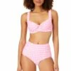 Anne Cole - Retro Underwire Bikini Swim Top -One-Pieces Store 22MT10657 22MB33657 PINK 3