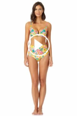 Anne Cole - V Wire Underwire Bikini Swim Top -One-Pieces Store 22MT11013 22MB36013 MULT 1237 3a45a603 6710 4be0 848b 63fe87141c74