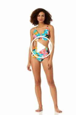 Anne Cole - Easy Triangle Bikini Swim Top -One-Pieces Store 22MT19712 22MB36012 MULT 2118 f9cf1479 debc 4d65 8967 df2e5eed7e6d