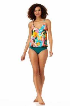 Anne Cole - Easy Triangle Tankini Top 9 Anne Cole - Easy Triangle Tankini Top -One-Pieces Store 22MT22412 MYMB36001 OCGR 2188 ccexpress