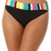 Anne Cole - Women's Printed Fold Over Bikini Bottom 2 Anne Cole - Women's Printed Fold Over Bikini Bottom -One-Pieces Store 23MB30284 MULT 1822 FRONTBOTTOM