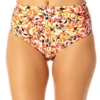 Anne Cole - Women's Fold Over High Waist Shirred Bikini Swim Bottoms -One-Pieces Store 23MB36021 MULT 094 2