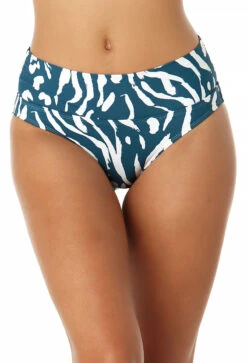 Anne Cole - Women's Soft Band Mid Rise Bikini Swim Bottom