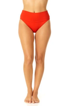 Anne Cole - Soft Band High Waist Swim Bottom -One-Pieces Store 23MB37401 SPCE 894 2