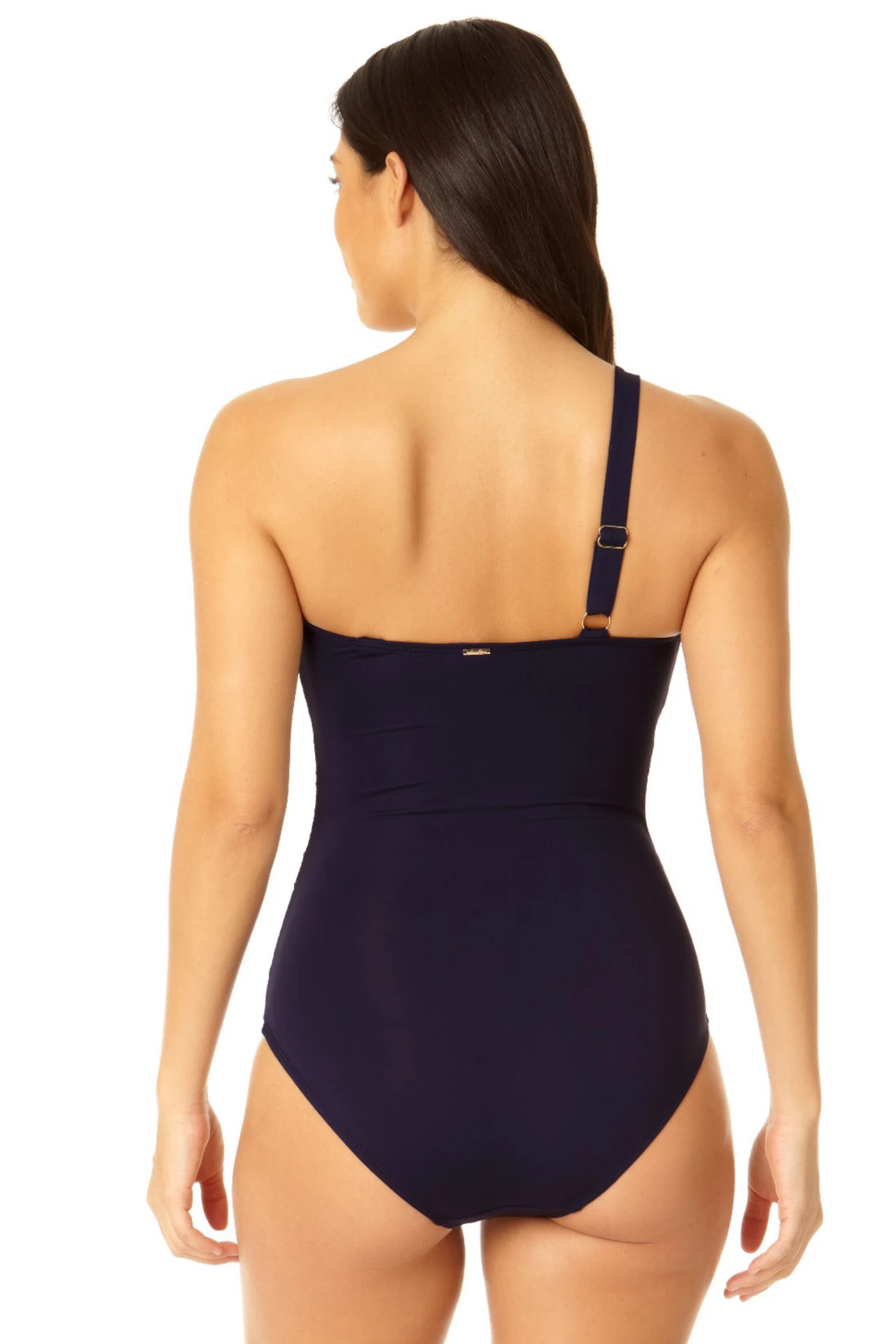 Anne Cole - Ring Strap Asymmetric One Piece Swimsuit 11 Anne Cole - Ring Strap Asymmetric One Piece Swimsuit - Image 9