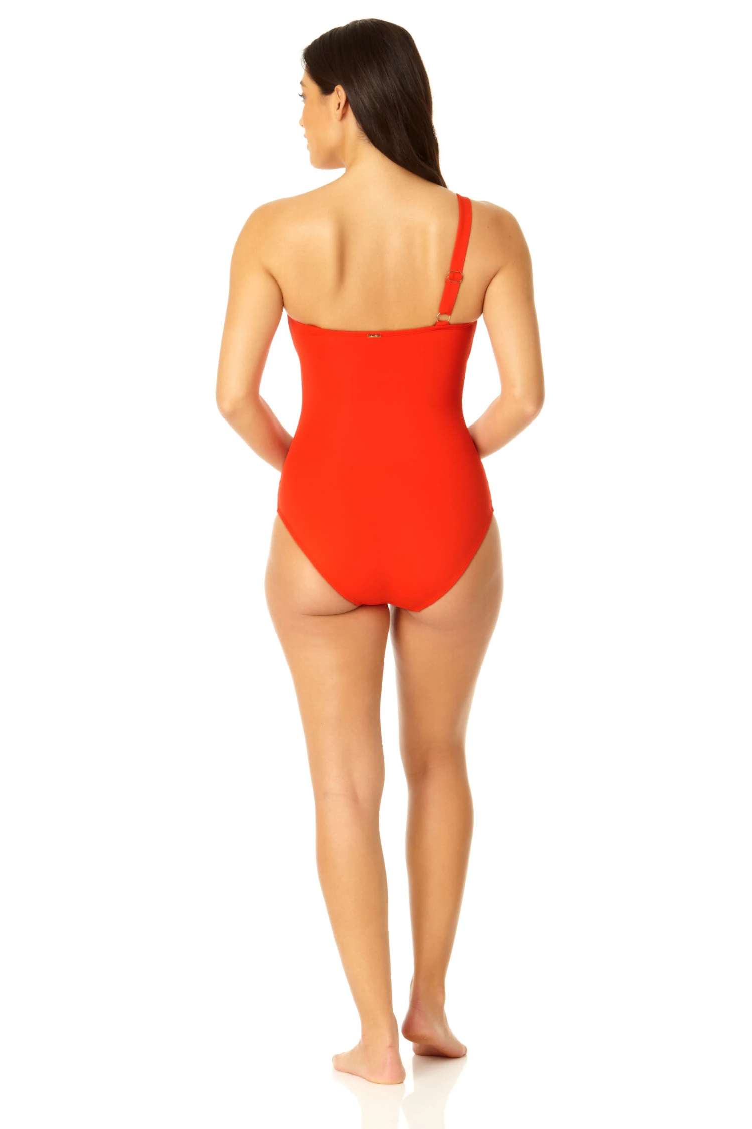 Anne Cole - Ring Strap Asymmetric One Piece Swimsuit 9 Anne Cole - Ring Strap Asymmetric One Piece Swimsuit - Image 7