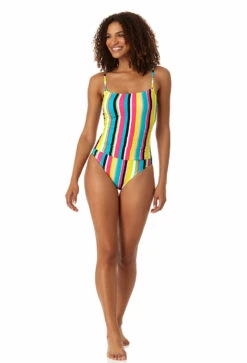 Anne Cole - Women's Shirred Lingerie Maillot One Piece Swimsuit 9 Anne Cole - Women's Shirred Lingerie Maillot One Piece Swimsuit -One-Pieces Store 23MO05784 MULT 1854