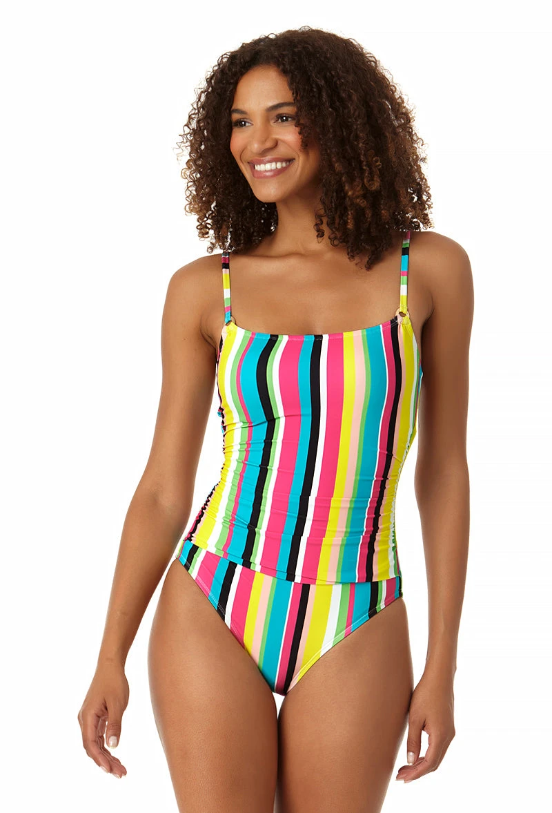 Anne Cole - Women's Shirred Lingerie Maillot One Piece Swimsuit 3 Anne Cole - Women's Shirred Lingerie Maillot One Piece Swimsuit
