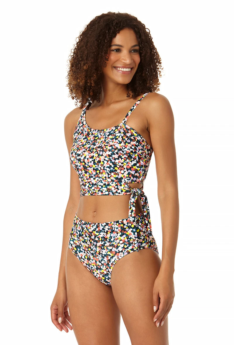 Anne Cole - Women's One Shoulder Side Tie Bikini Top 5 Anne Cole - Women's One Shoulder Side Tie Bikini Top - Image 3