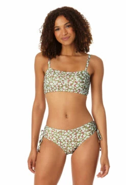 Anne Cole - Women's Center Cinch Bandeau Bikini Swim Top