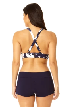 Anne Cole - Women's Crossback Bikini Swim Top -One-Pieces Store 23MT19318 NAWH MYMB35301 NAVY 1705 6