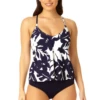 Anne Cole - Women's Easy Triangle Tankini Swim Top -One-Pieces Store 23MT22418 NAWH MYMB36001 NAVY 1875 1