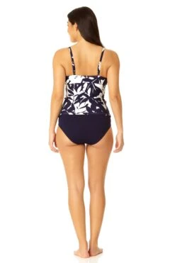 Anne Cole - Women's V-Wire Tankini Swim Top -One-Pieces Store 23MT25118 NAWH MYMB41401 NAVY 1794 5