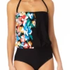 Anne Cole - Blouson With Keyhole One Piece Swimsuit 1 Anne Cole - Blouson With Keyhole One Piece Swimsuit -One-Pieces Store AnneCole BlousonWithKeyholeOnePieceSwimsuit 449 21MO06136 BKFL FRONT jpg