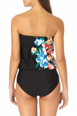 One-Pieces Store -One-Pieces Store AnneCole BlousonWithKeyholeOnePieceSwimsuit 469 21MO06136 BKFL BACK jpg