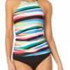 Anne Cole - High Neck Tankini Top -One-Pieces Store AnneCole HighNeckTankiniTop 662 21MT20686 BLK FRONT jpg