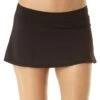 Anne Cole - Classic Skirt Swim Bottom -One-Pieces Store AnneCole Resort Classic Skirt Swim Bottom 1490 MYMB40001 BLK FRONTBOTTOM jpg