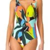 Anne Cole - Plunge Twist One Piece Swimsuit 2 Anne Cole - Plunge Twist One Piece Swimsuit -One-Pieces Store AnneCole Resort Plunge Twist One Piece Swimsuit 787 20MO07328 FRONT jpg