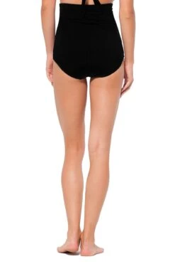 Anne Cole - Tummy Control Swim Bottom -One-Pieces Store AnneCole Resort Tummy Control Swim Bottom MYMB36401 BLK B jpg