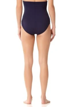 Anne Cole - Tummy Control Swim Bottom -One-Pieces Store AnneCole Resort Tummy Control Swim Bottom MYMB36401 NVY B jpg