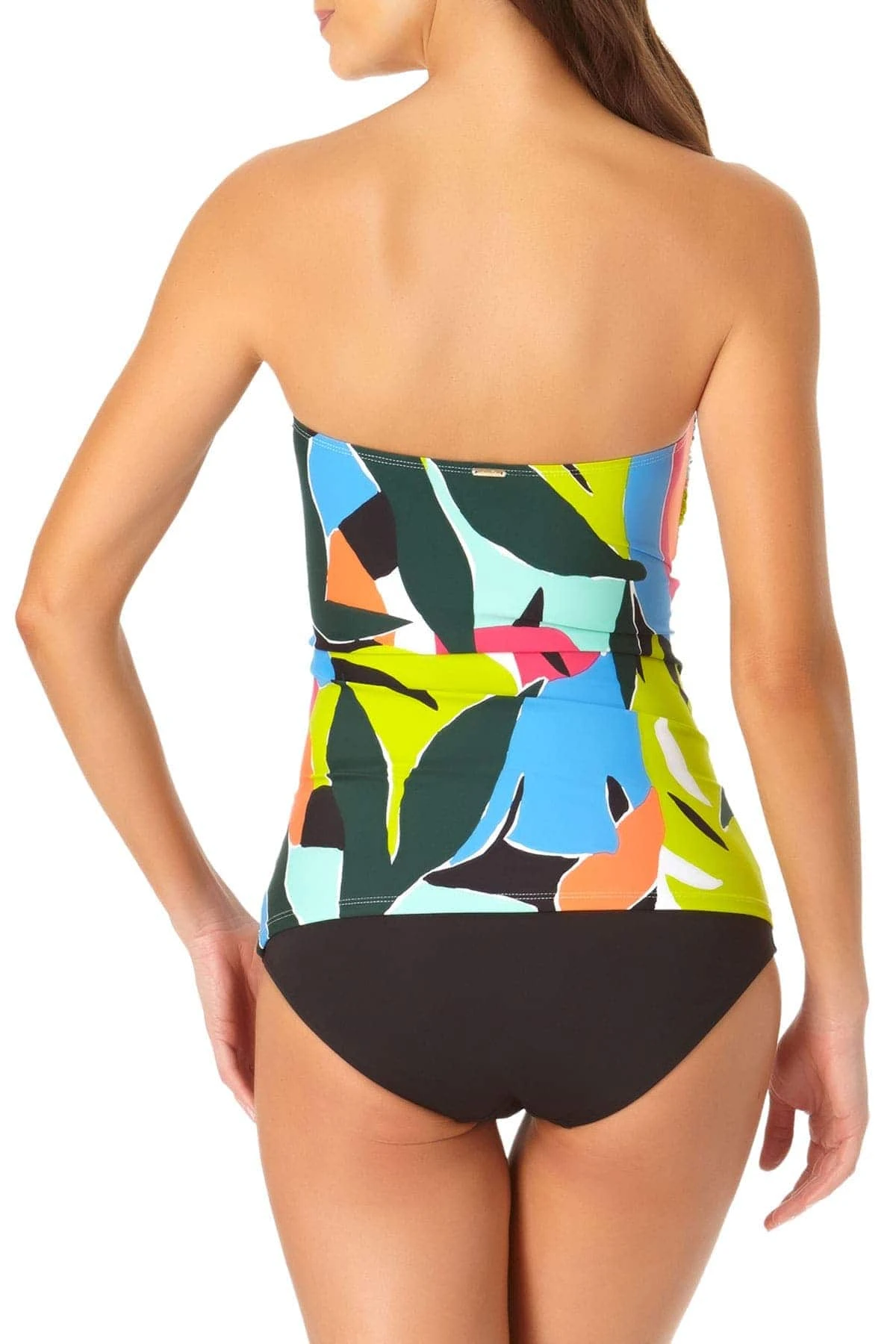 Anne Cole - Twist Front Bandeaukini Swim Top 4 Anne Cole - Twist Front Bandeaukini Swim Top - Image 2
