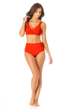 Anne Cole - Women's Hidden Underwire Bikini Swim Top -One-Pieces Store AnneCole SurpliceHiddenUnderwireBikiniSwimTop 2787 22MT19901 TRPRD jpg