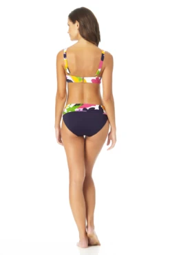 Anne Cole - Women's Underwire Twist Front Bikini Swim Top -One-Pieces Store AnneCole UnderwireTwistFrontBikiniSwimTop 1093 22MT10580 MULT jpg