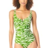 Anne Cole - V Wire One Piece Swimsuit -One-Pieces Store AnneCole VWireOnePieceSwimsuit 150 22MO07064 GRWT FRONT jpg