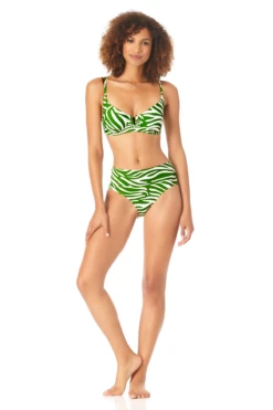 Anne Cole - Women's V Wire Underwire Bikini Swim Top -One-Pieces Store AnneCole VWireUnderwireBikiniSwimTop 2248 22MT11064 GRWT jpg