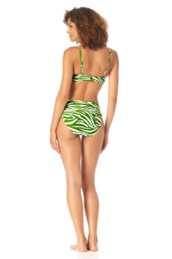 Anne Cole - Women's V Wire Underwire Bikini Swim Top -One-Pieces Store AnneCole VWireUnderwireBikiniSwimTop 2257 22MT11064 GRWT jpg