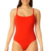 Anne Cole - Classic Lingerie Maillot One Piece Swimsuit -One-Pieces Store MYMO00101 SPCE 1572 1