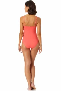 Anne Cole - Shirred Lingerie Maillot One Piece -One-Pieces Store MYMO05701 JCY 3