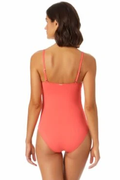 Anne Cole - Shirred Lingerie Maillot One Piece -One-Pieces Store MYMO05701 JCY 39