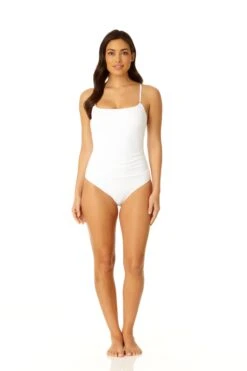 Anne Cole - Shirred Lingerie Maillot One Piece -One-Pieces Store Myproject 47
