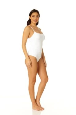 Anne Cole - Shirred Lingerie Maillot One Piece -One-Pieces Store Myproject 48