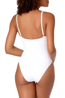 Anne Cole - Vintage High Leg Maillot One Piece -One-Pieces Store Studio Anne Cole Vintage Maillot One Piece white cropbk1139 20SO03801 79f508fc f859 46c9 b60d a3cd379f77e9