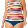 Anne Cole Plus - High Neck Tankini Top