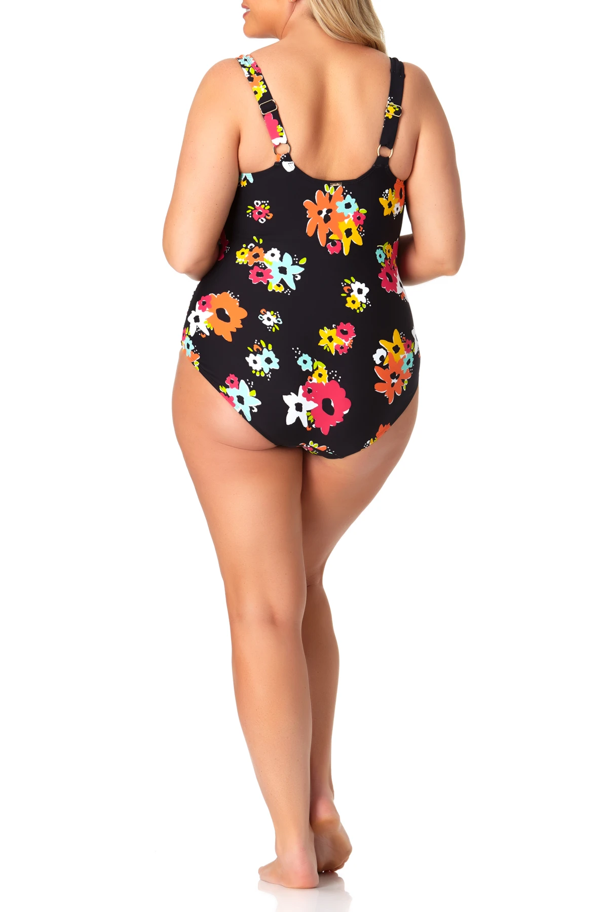 Anne Cole Plus - Sweetheart U Trim One Piece Swimsuit 7 Anne Cole Plus - Sweetheart U Trim One Piece Swimsuit - Image 5