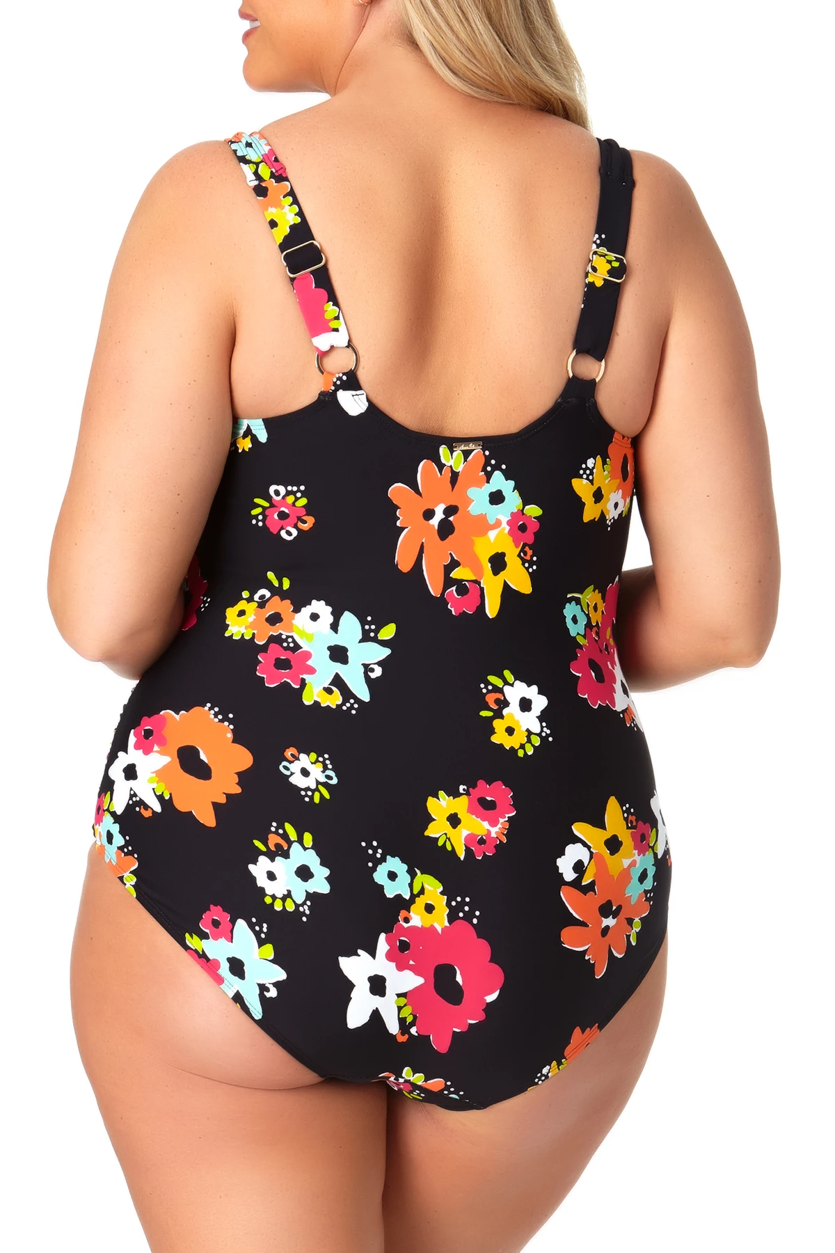 Anne Cole Plus - Sweetheart U Trim One Piece Swimsuit 4 Anne Cole Plus - Sweetheart U Trim One Piece Swimsuit - Image 2